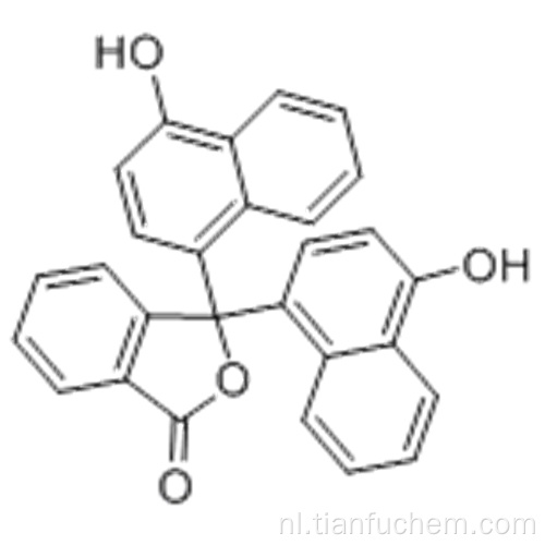 alfa-naftholftaleïne in CAS 596-01-0